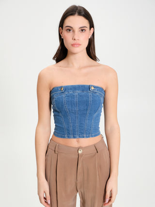 Corpetto in Denim