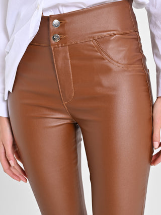 Pantaloni simil pelle