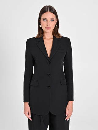 Giacca sfiancata Nera