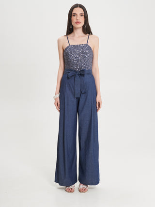 Tuta Chambray & Paillettes