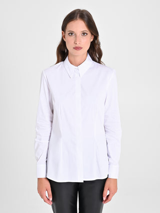 Camicia Bianca in Cotone