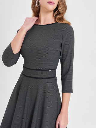 Abito a Ruota Jacquard