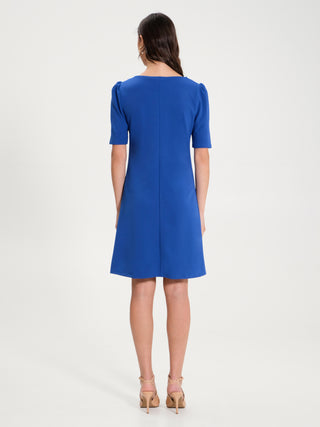 Abito a Trapezio con Tasche