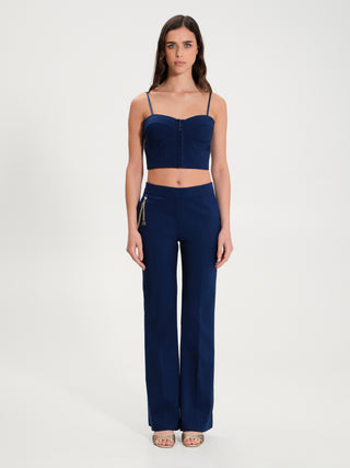 Top Bustino in Gabardina