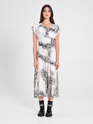Abito Midi Animalier