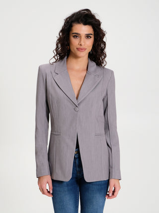 Giacca Monobottone in Poliviscosa