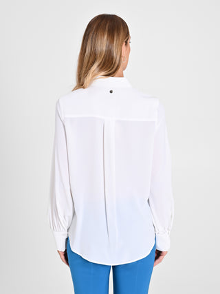 Camicia con Bottoni Dorati